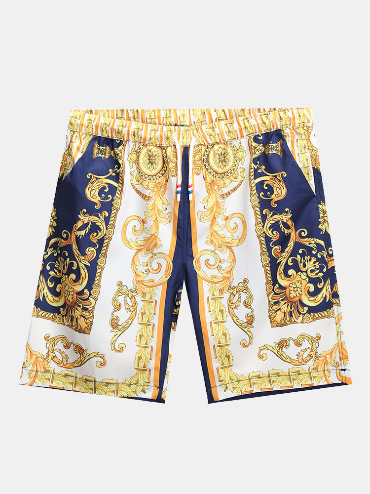 Barok Overhemd & Korte Broek met Knoopsluiting