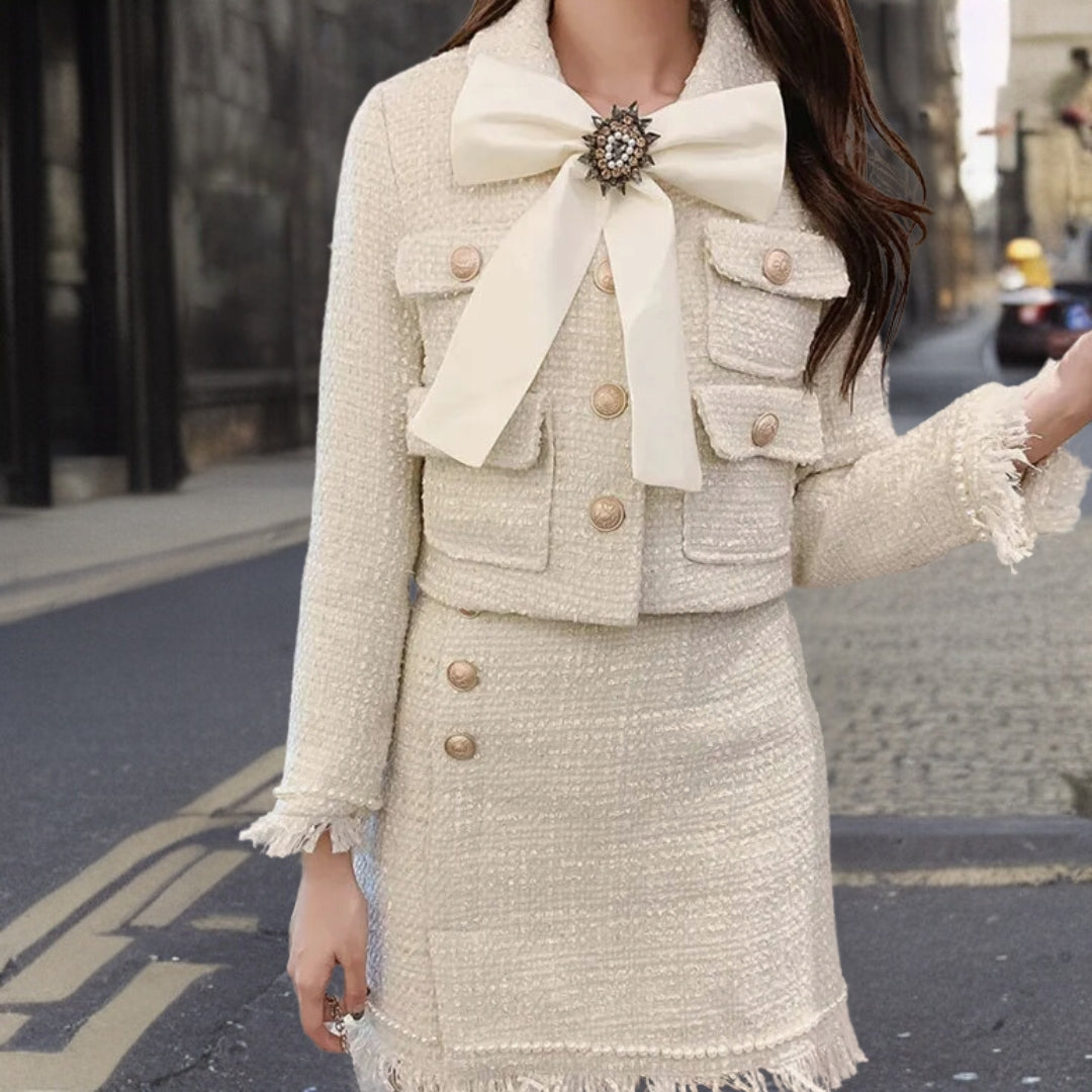 Tanja | Modieus 2-delig pak met knopen