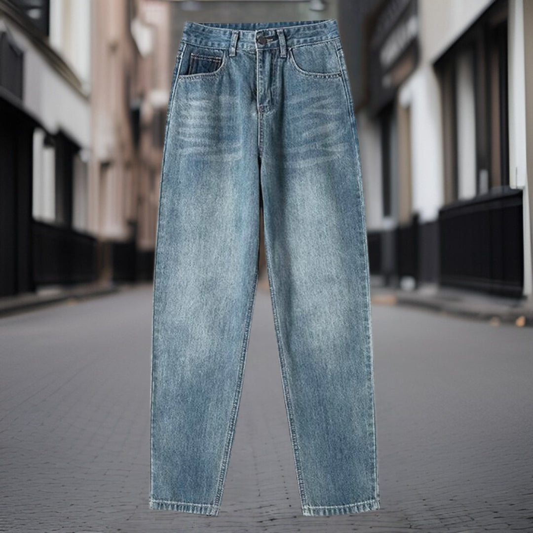 Bridget | Stijlvolle rechte jeansbroek