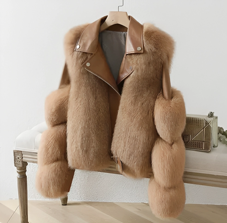 Luxe bontjas voor dames