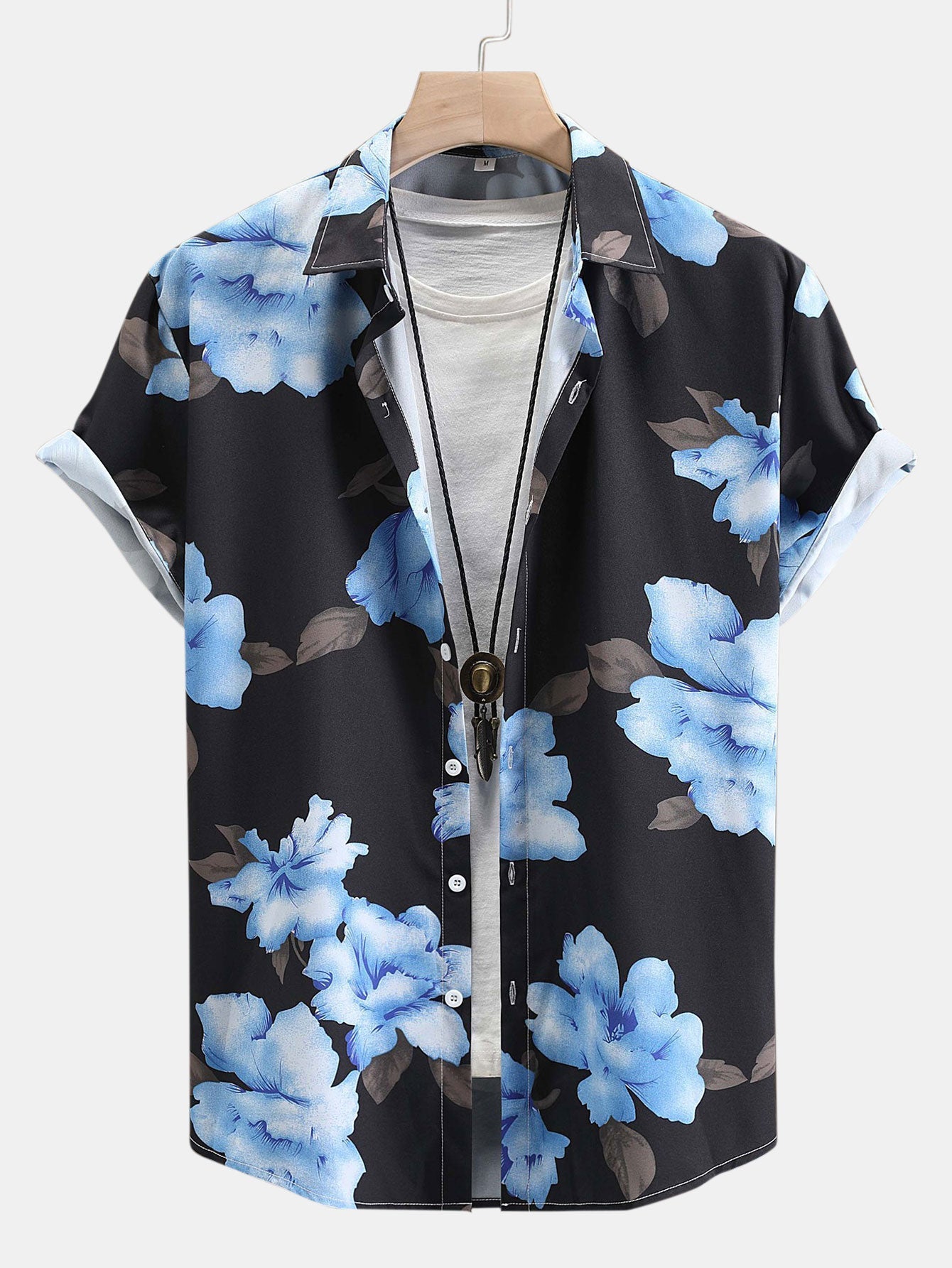 Button Up overhemd met bloemenprint