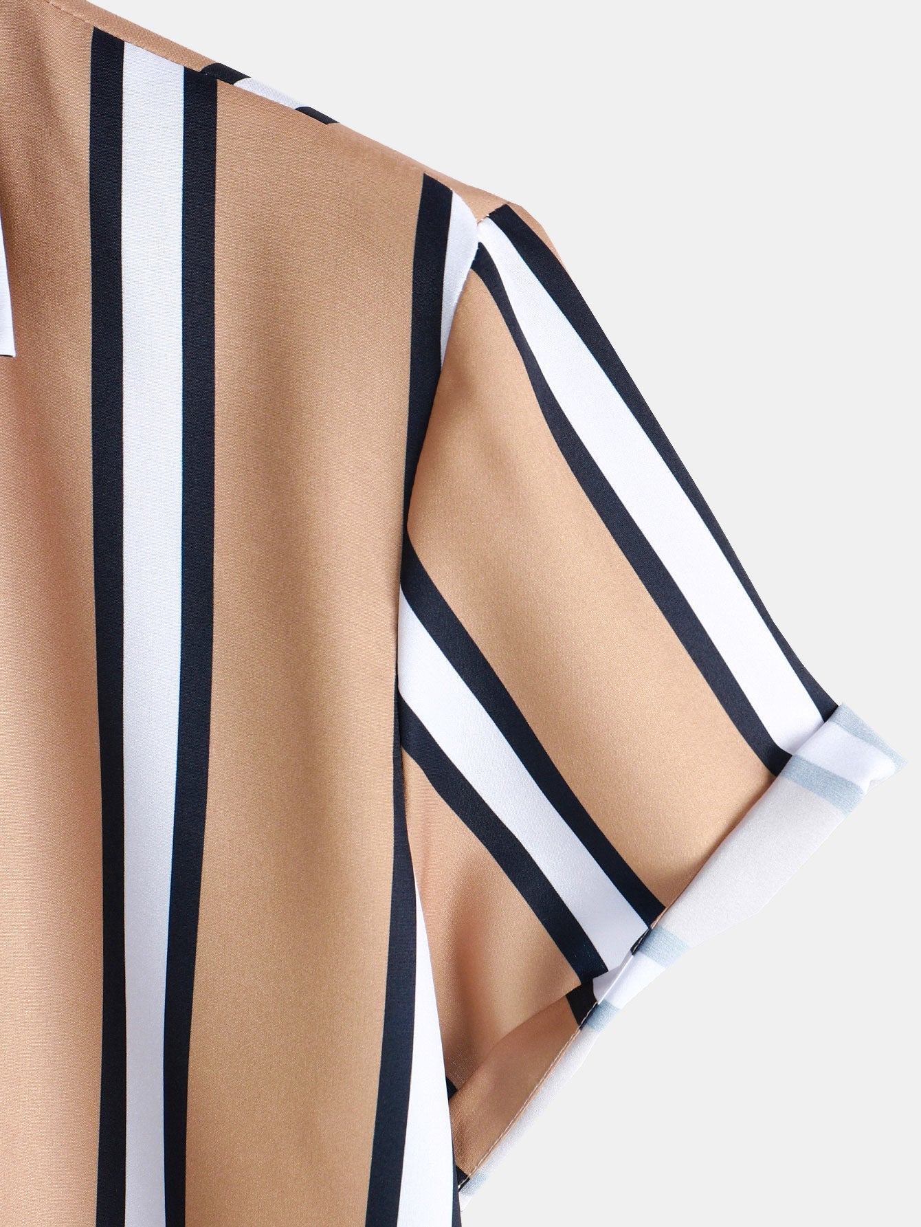 Gestreept overhemd met knoopsluiting