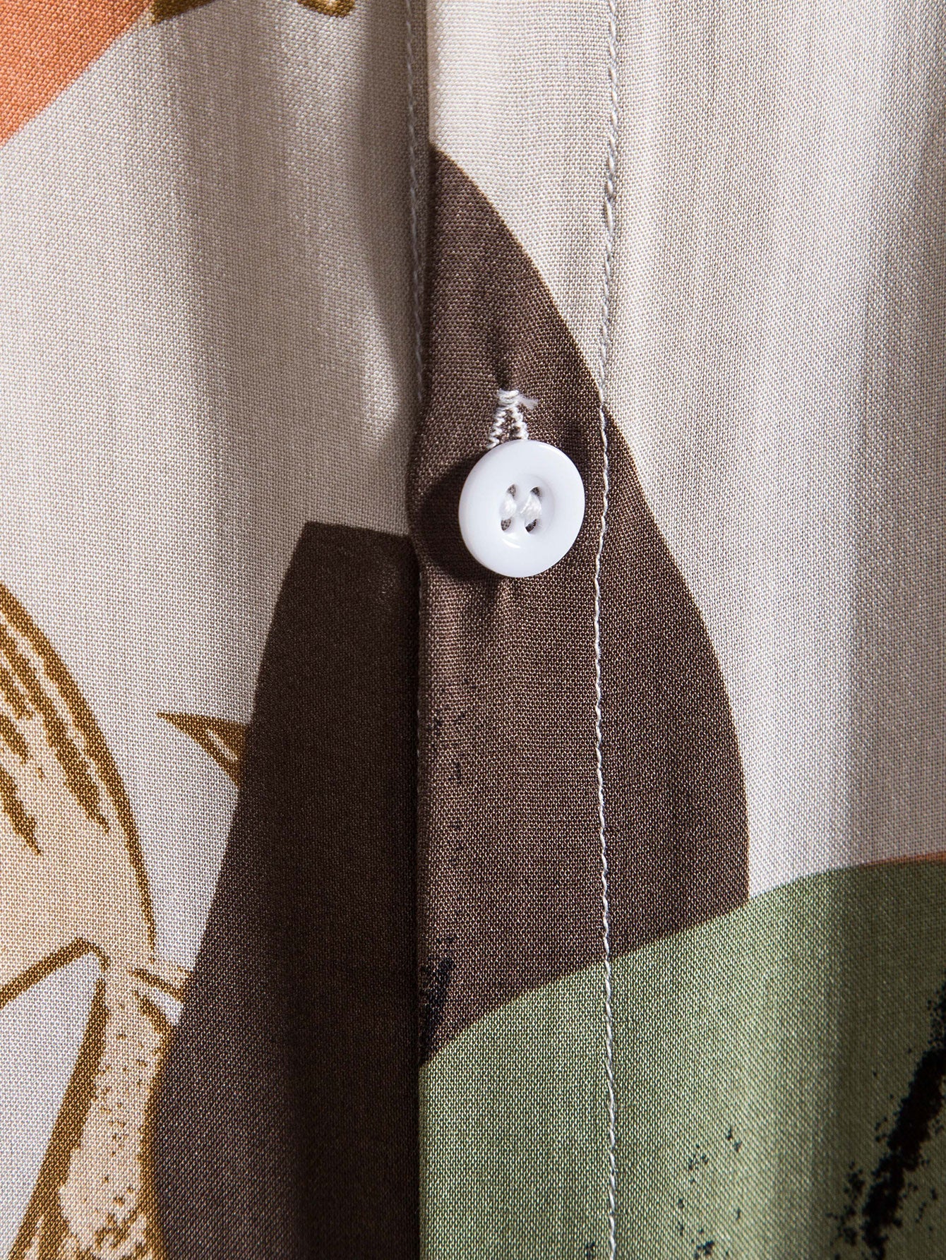 Overhemd met tropische print