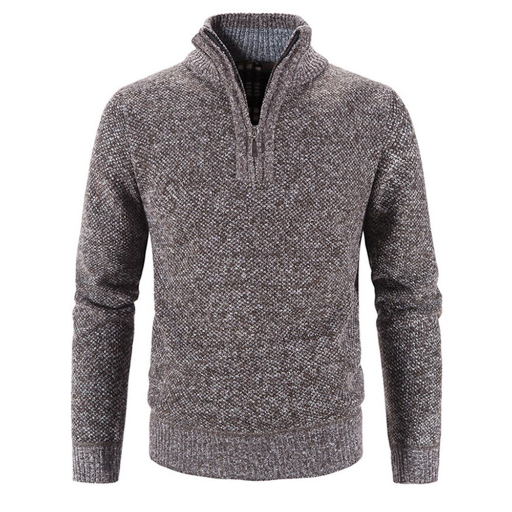 Werner - Fleece polo met halve rits
