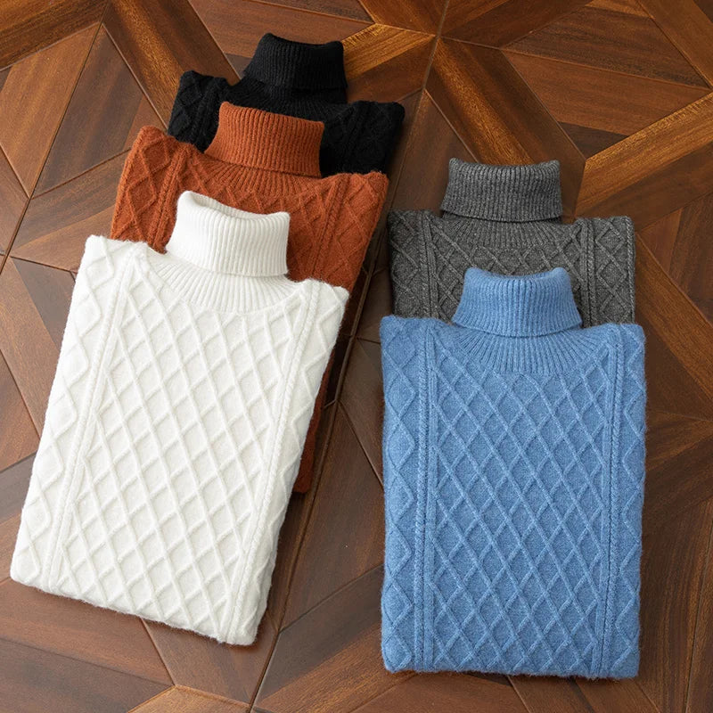 VINCENZO™ - Gestructureerde rolkraag