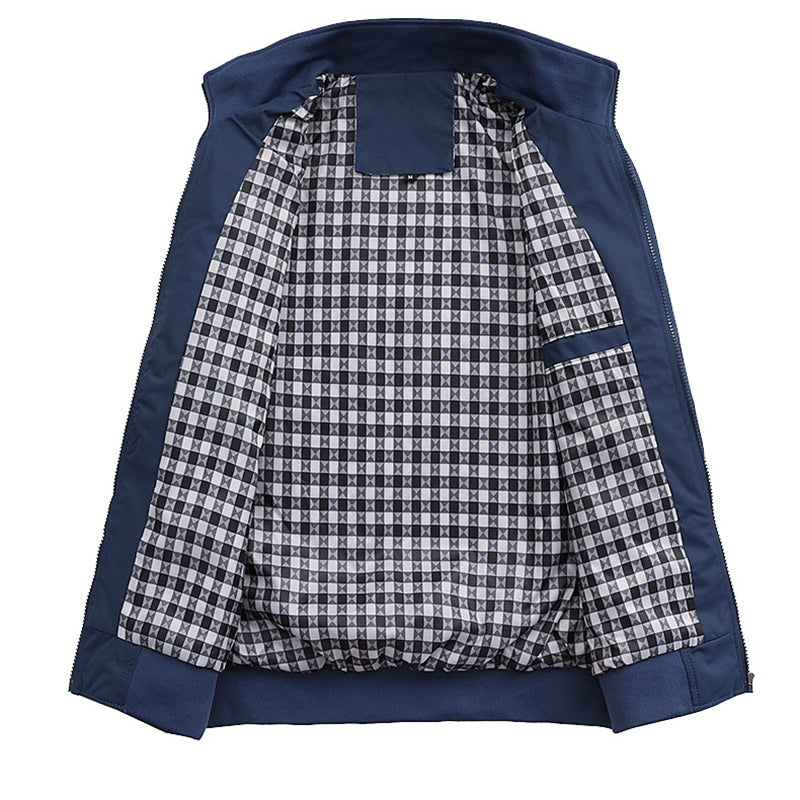 Sportief slank bomberjack