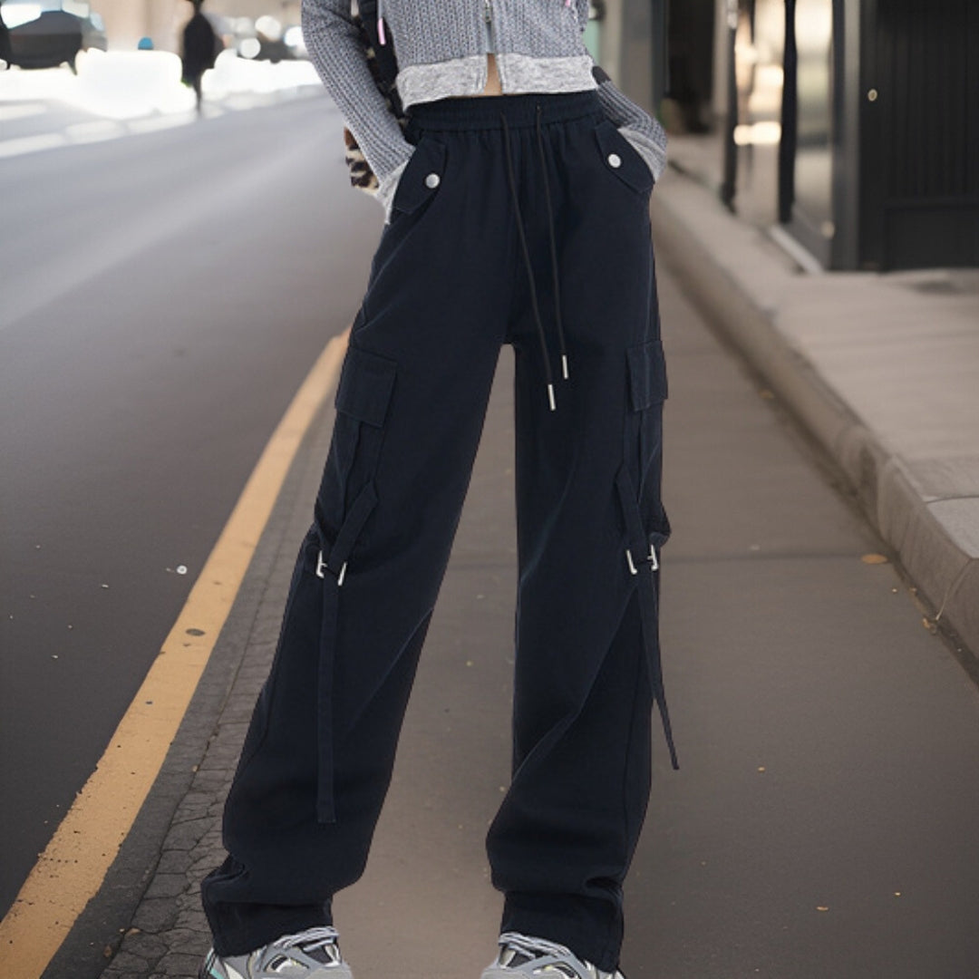 Adeline™ Modieuze wijde cargobroek