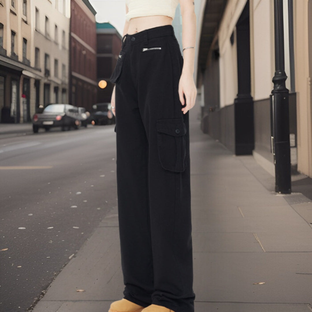 Elaine™ | Stijlvolle trendy cargo broek