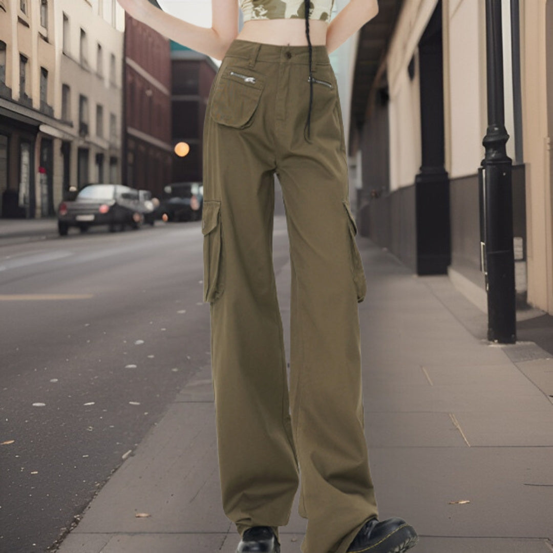 Elaine™ | Stijlvolle trendy cargo broek