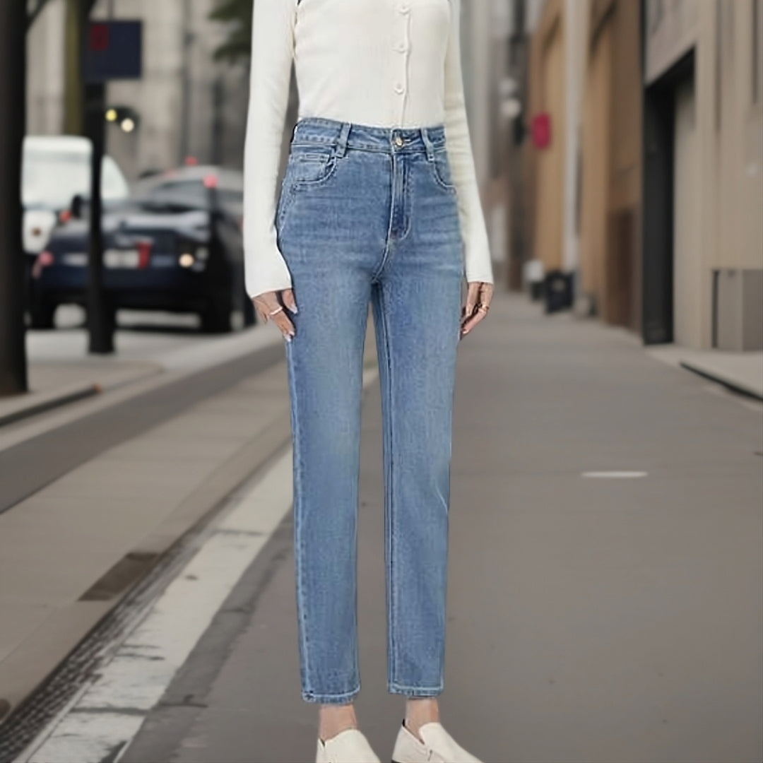 Kaisley™ | Hoge kwaliteit rechte jeans broek