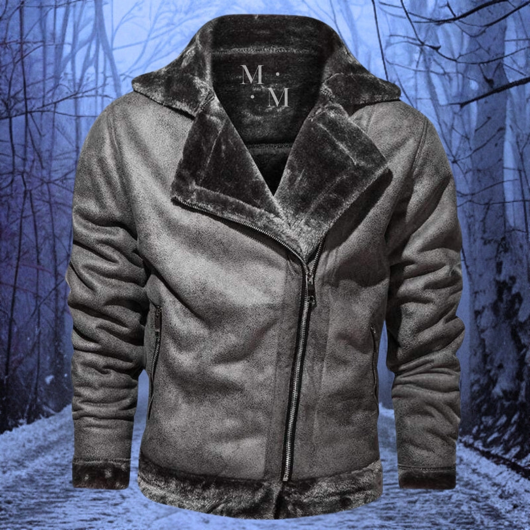 Ludwig™ Hoge Kwaliteit Warm Leren Jas