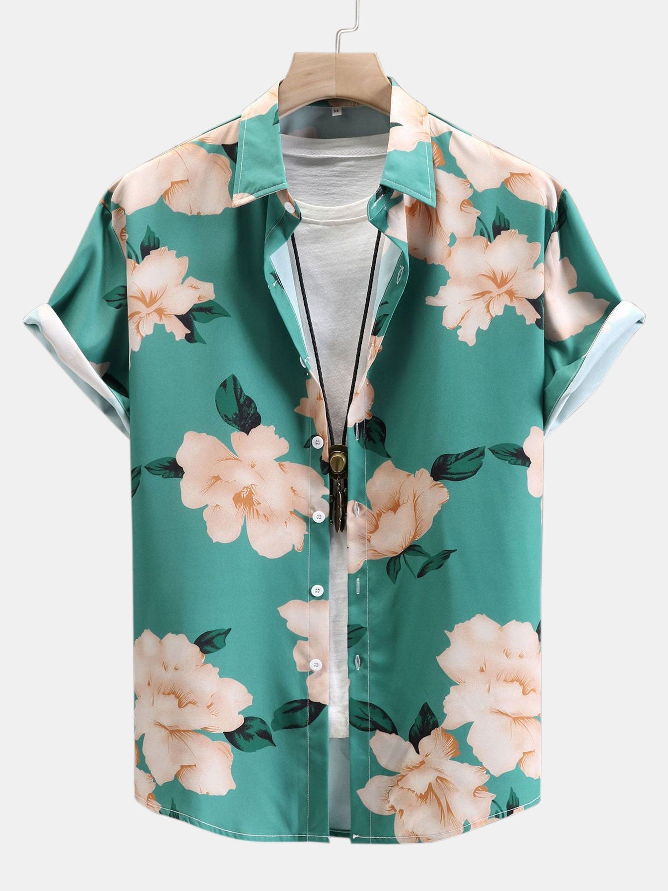 Button Up overhemd met bloemenprint