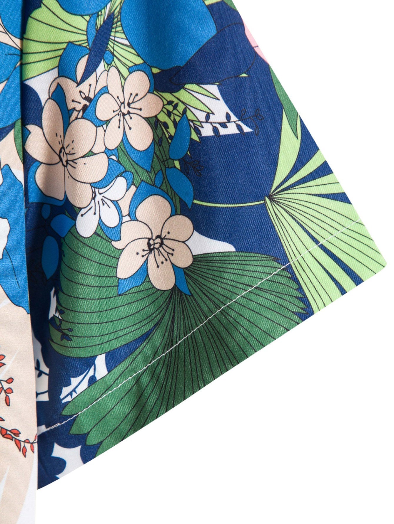 Overhemd met bloemenprint