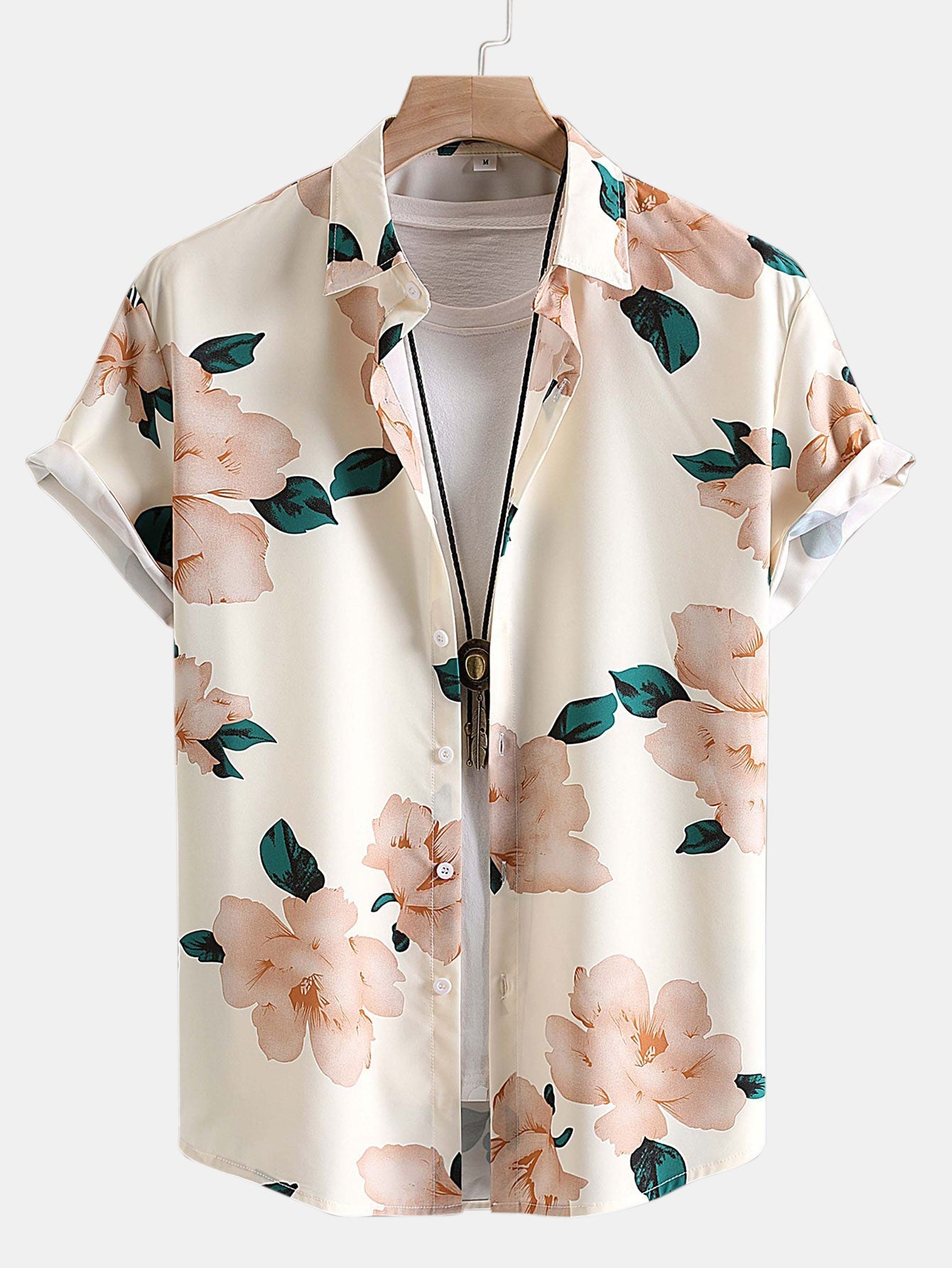 Button Up overhemd met bloemenprint