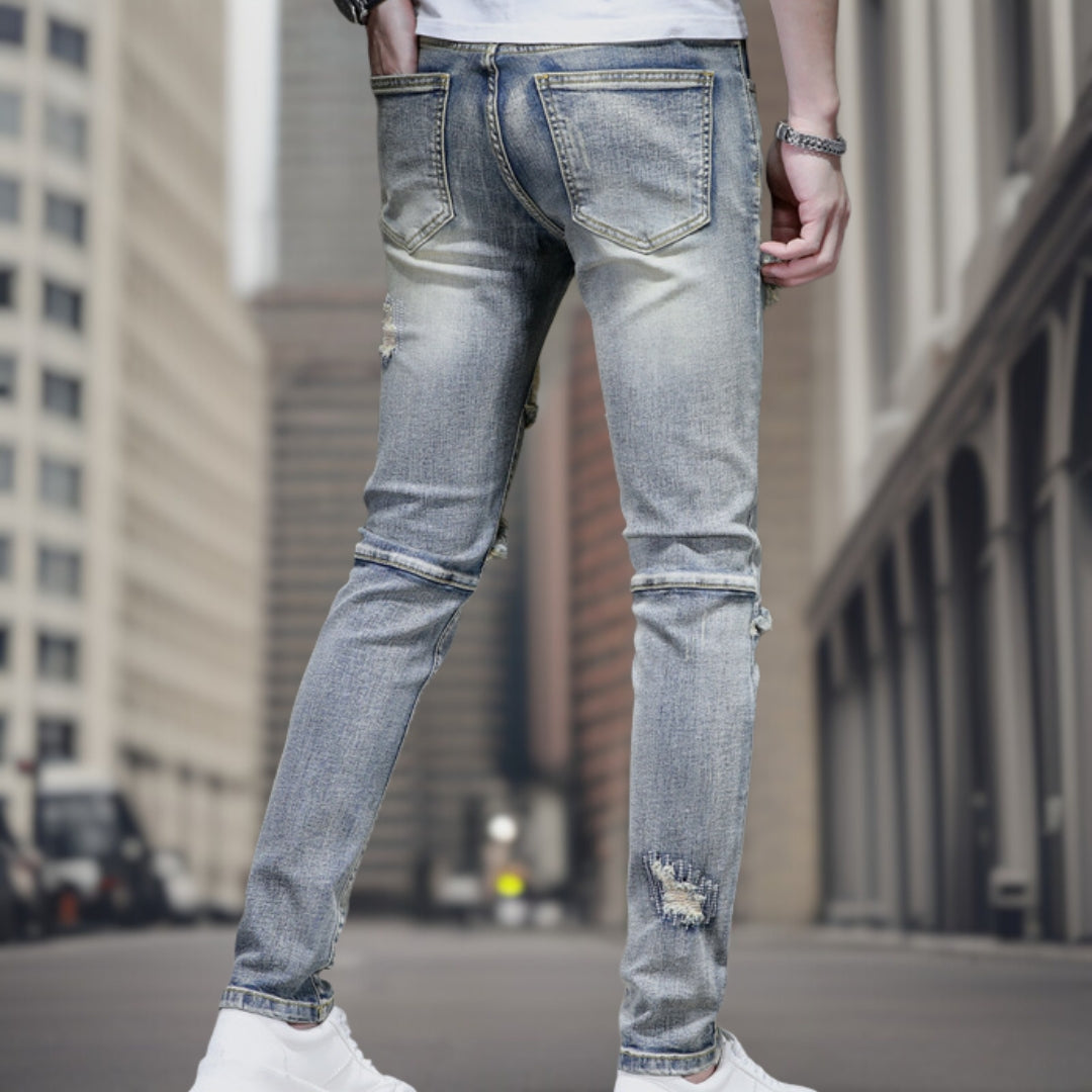 Milan™ Geribde Jeans van hoge kwaliteit