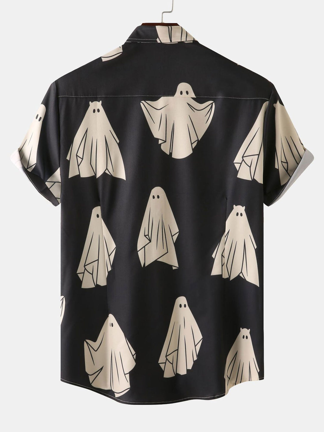 Shirt met spookprint