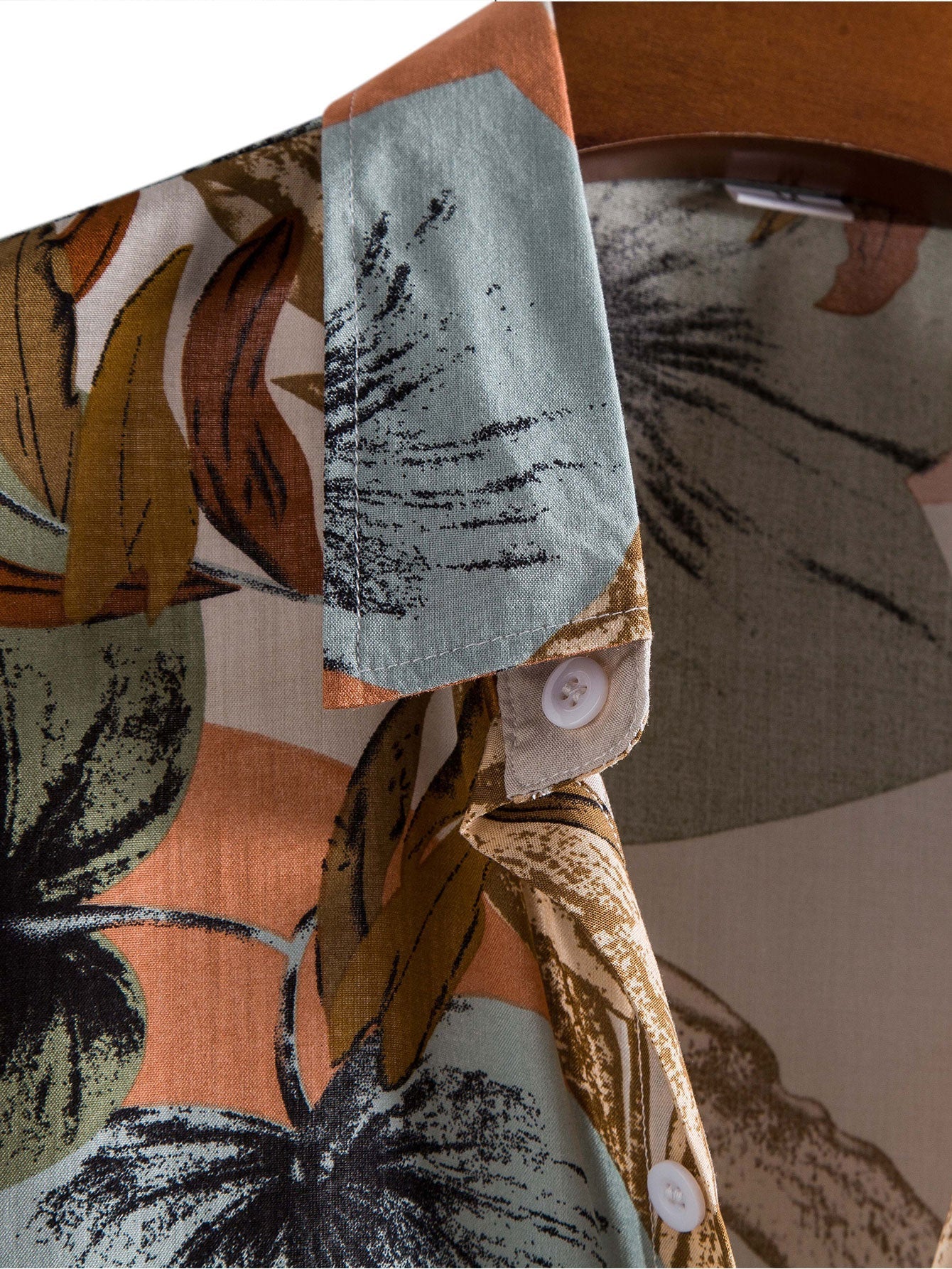 Overhemd met tropische print