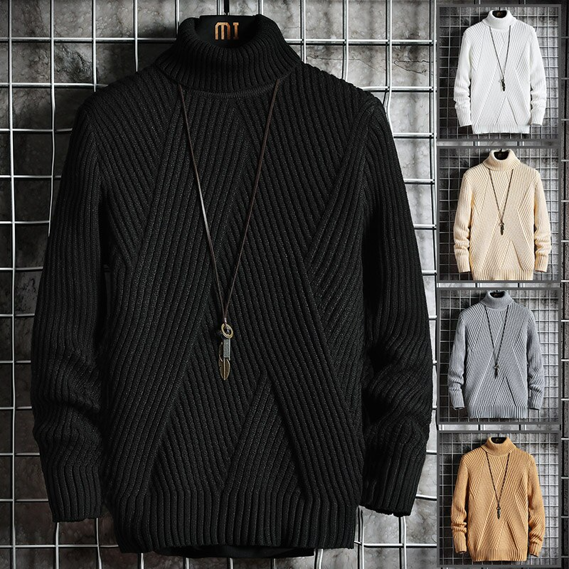 Alex - elegante en casual trui met polokraag