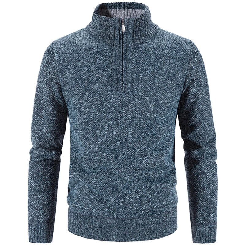 Werner - Fleece polo met halve rits