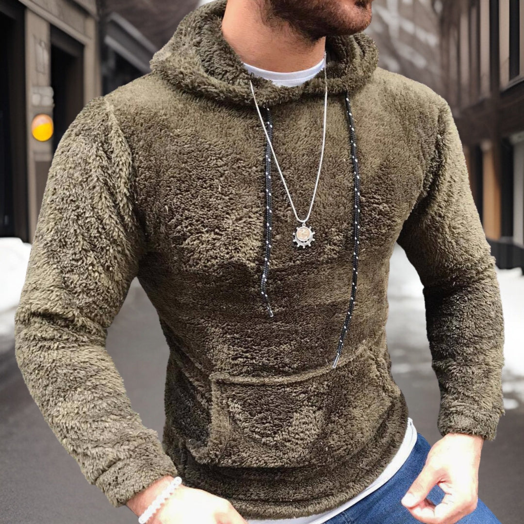 Franklin™ - Stijlvolle warme hoodie met bontrand