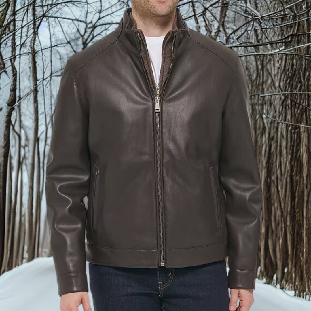 Albrecht | Hoge Kwaliteit Warm Leren Jas