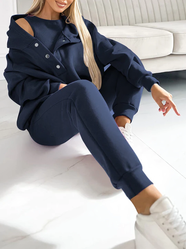 Stijlvol trainingspak met capuchon voor dames