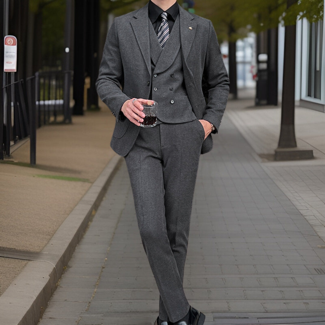 Valerius™ | Elegant zakelijk pak 3-delig