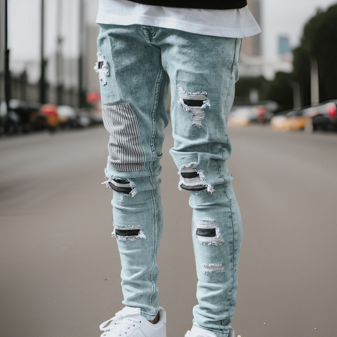 Arvid™ Premium gescheurde skinny jeans