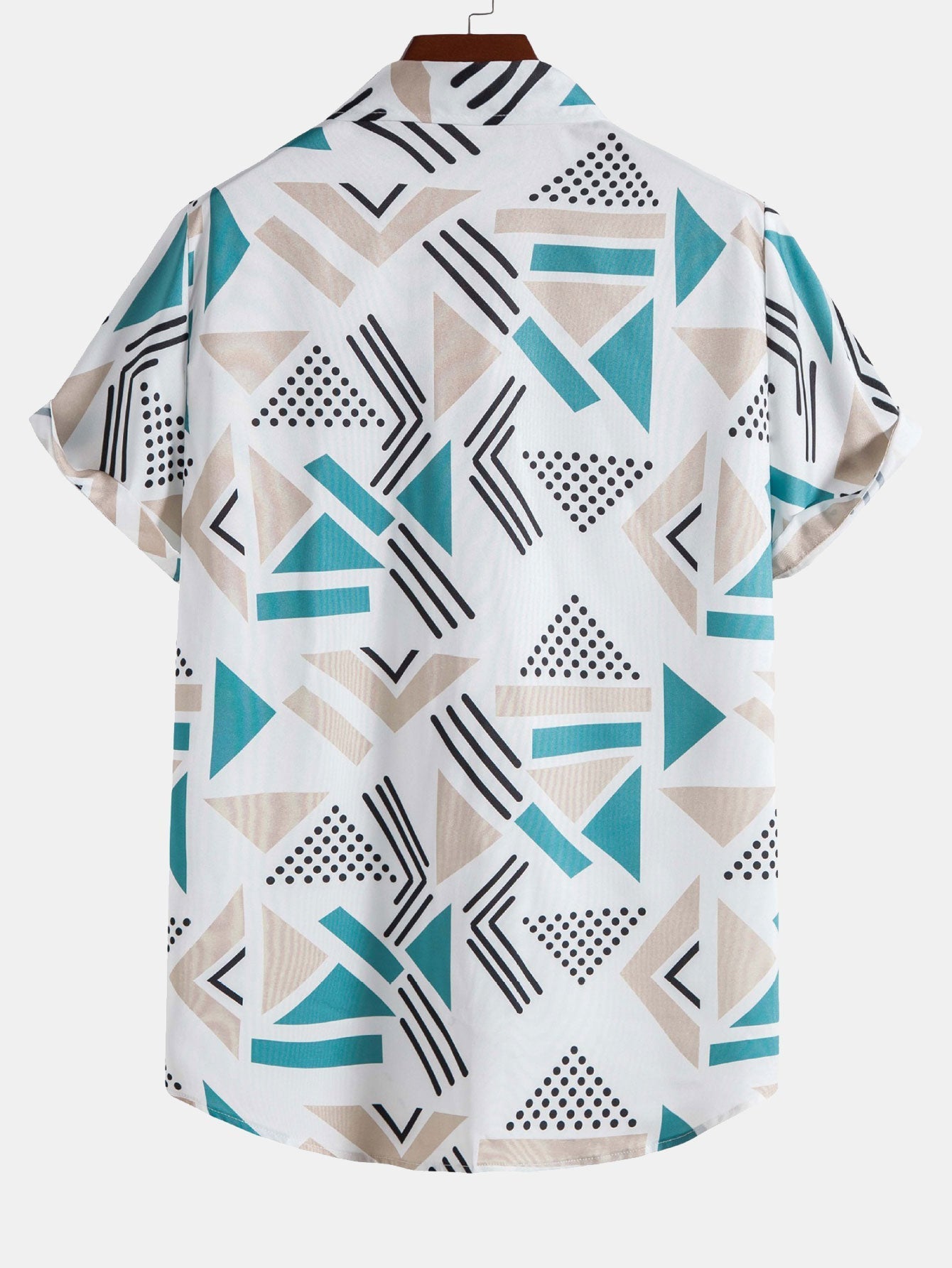 Shirt met geometrische print