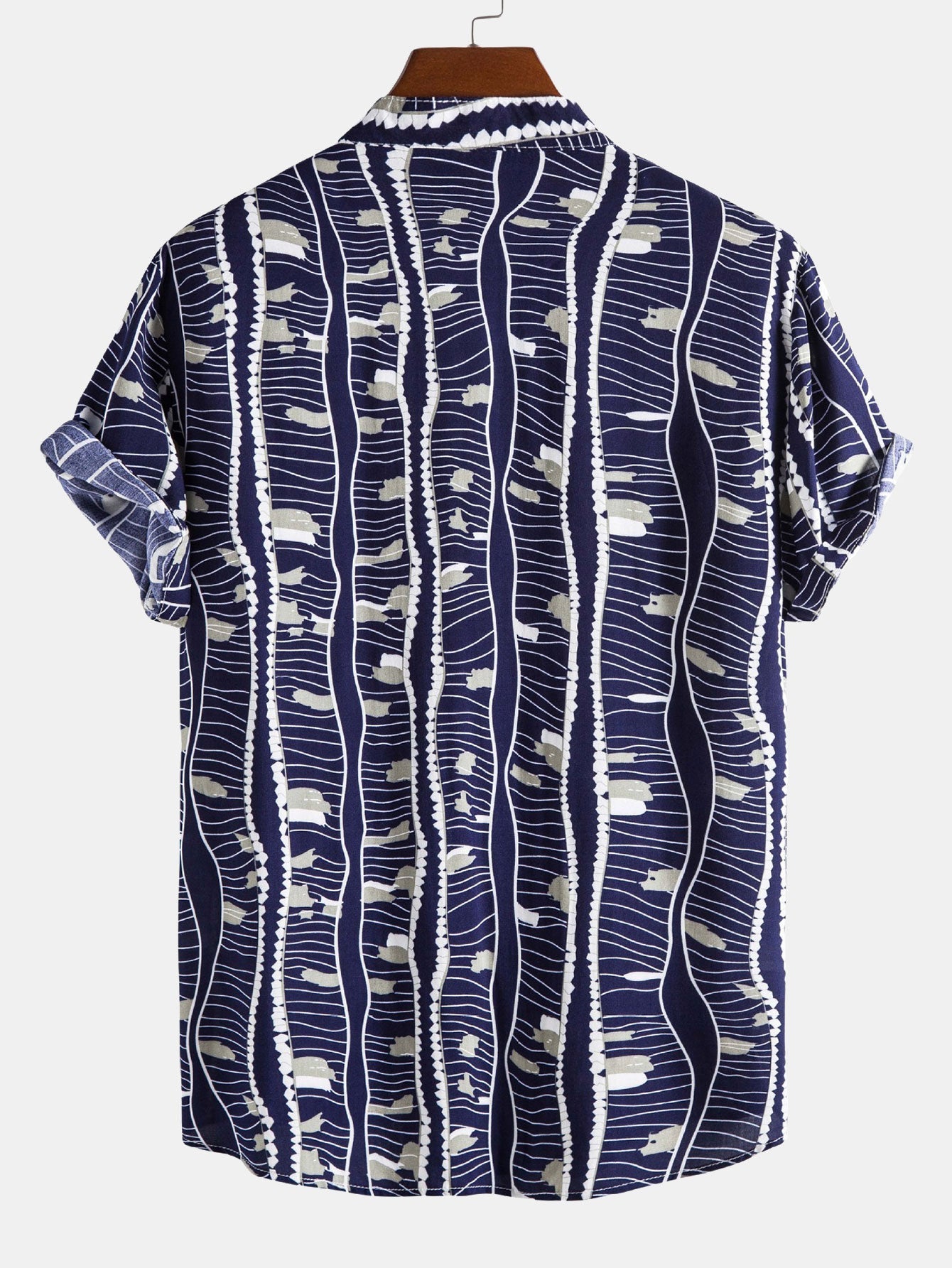 Overhemd met staande kraag