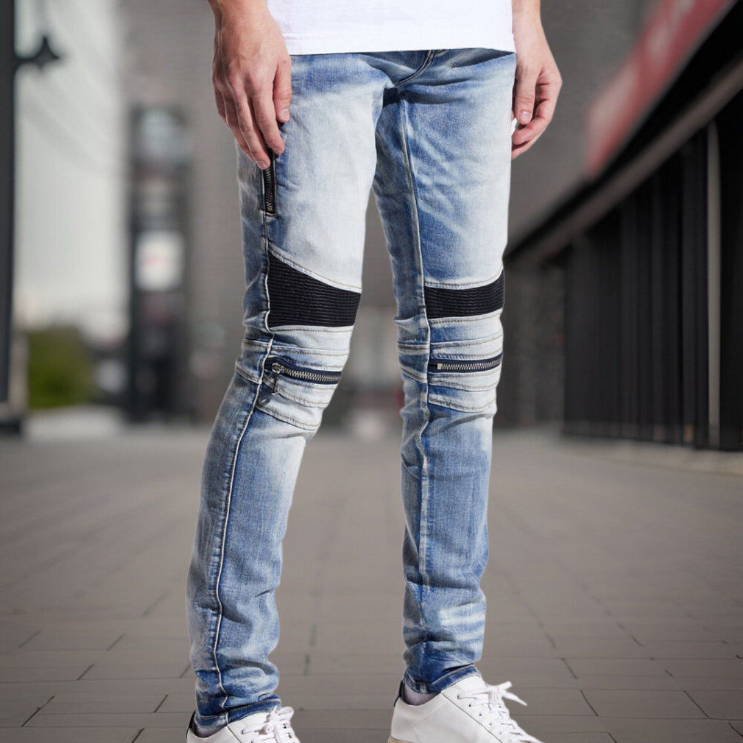 Teodor™ Premium Gestreepte Herenjeans