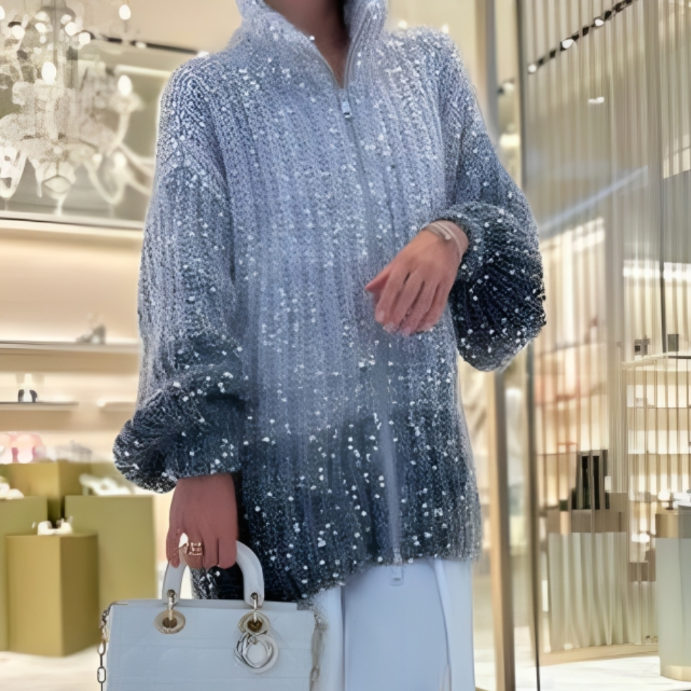 Vrouwenmode pailletten trui