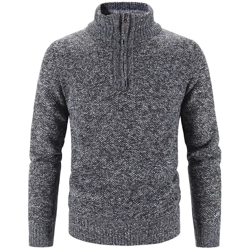 Werner - Fleece polo met halve rits