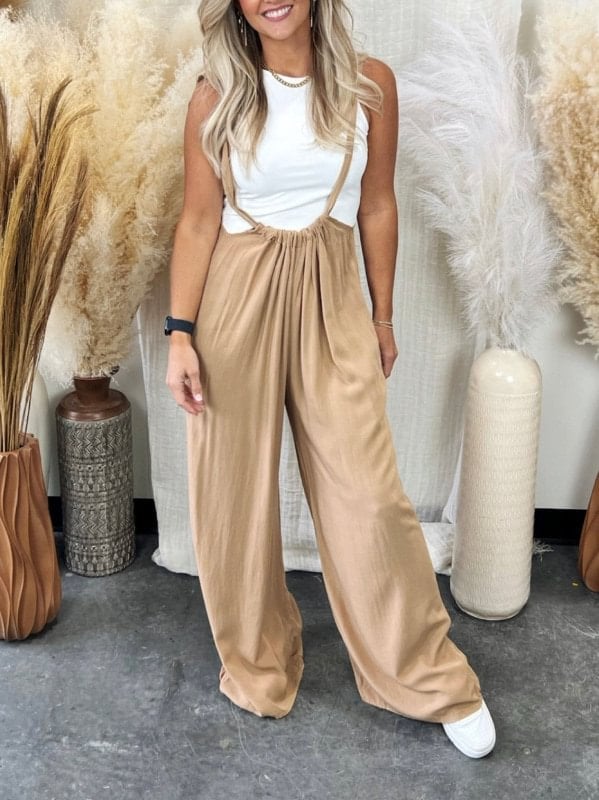 Zachte, losse, effen Dream-jumpsuit