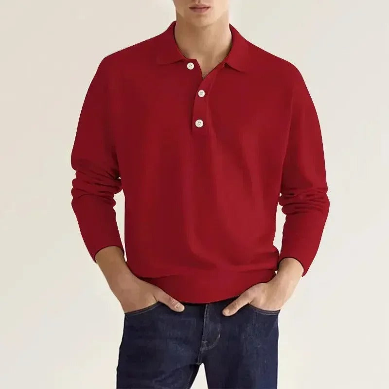 Lente Polo Pullover voor mannen