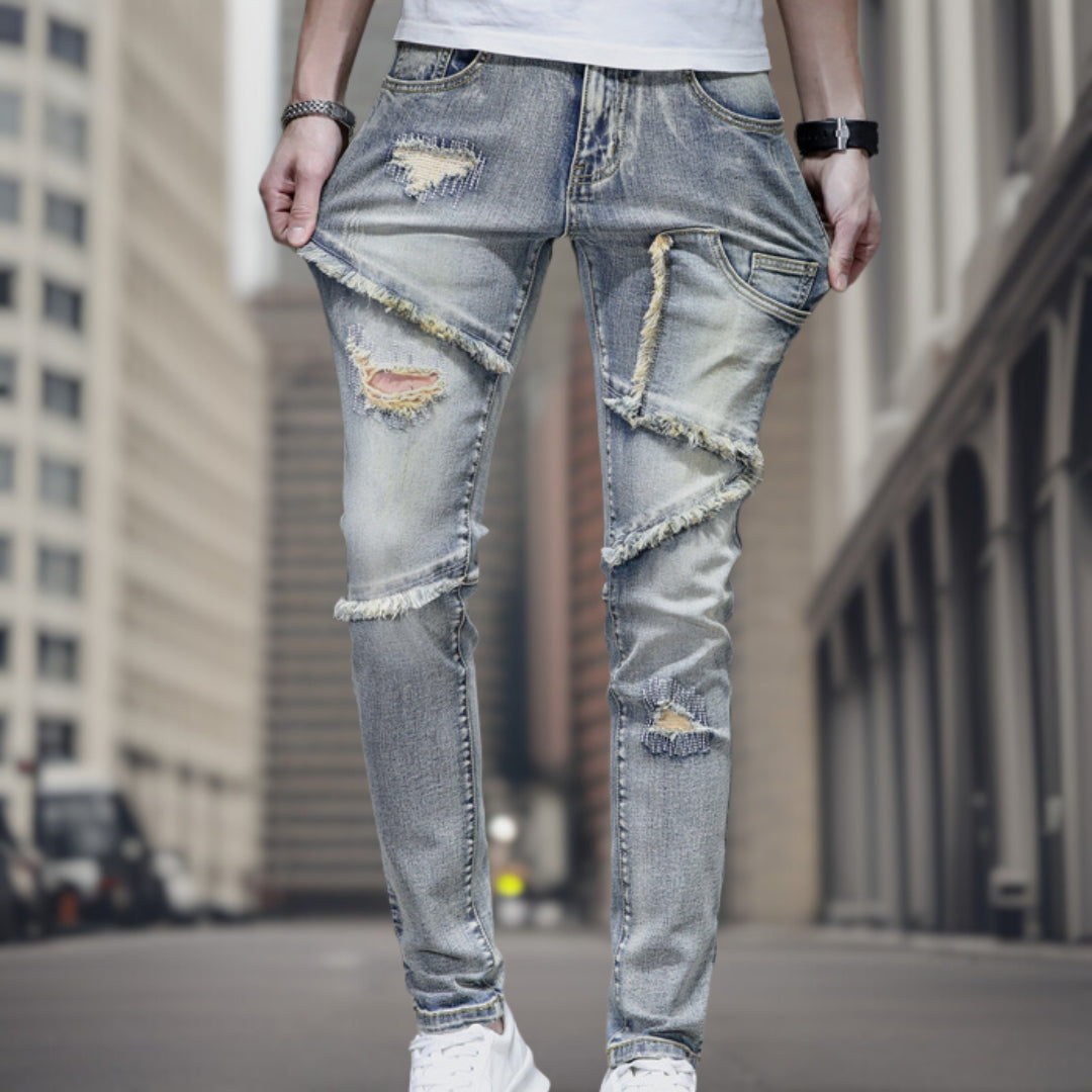 Milan™ Geribde Jeans van hoge kwaliteit