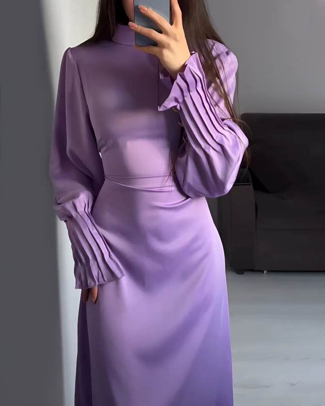 Elegante lange maxi-jurk voor vrouwen