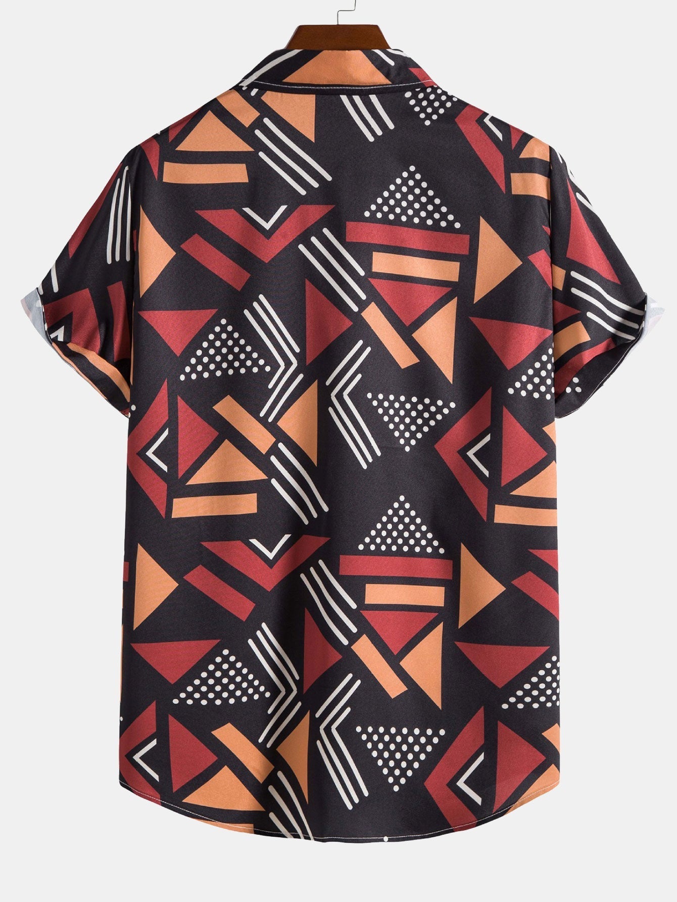 Shirt met geometrische print