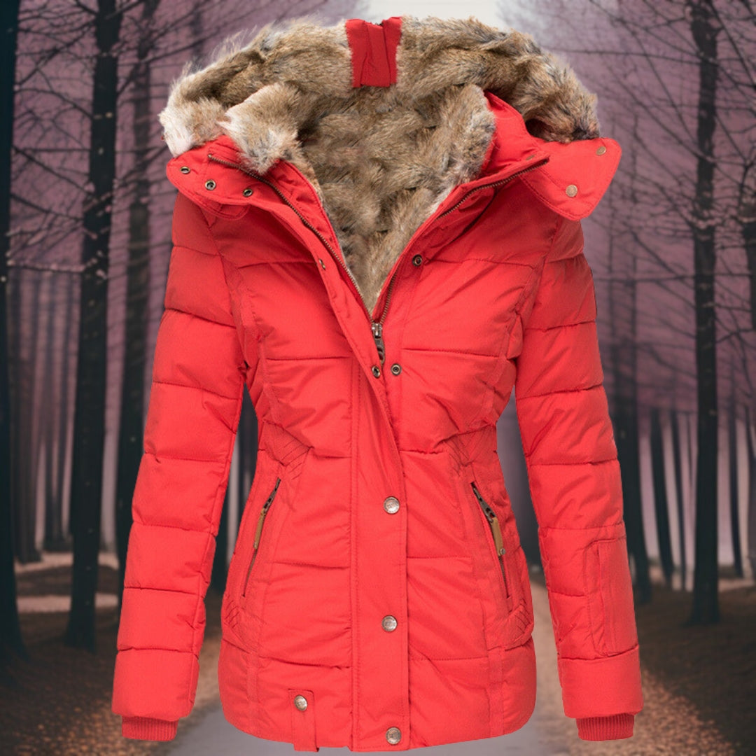 Nadine™ Warme winterjas met capuchon