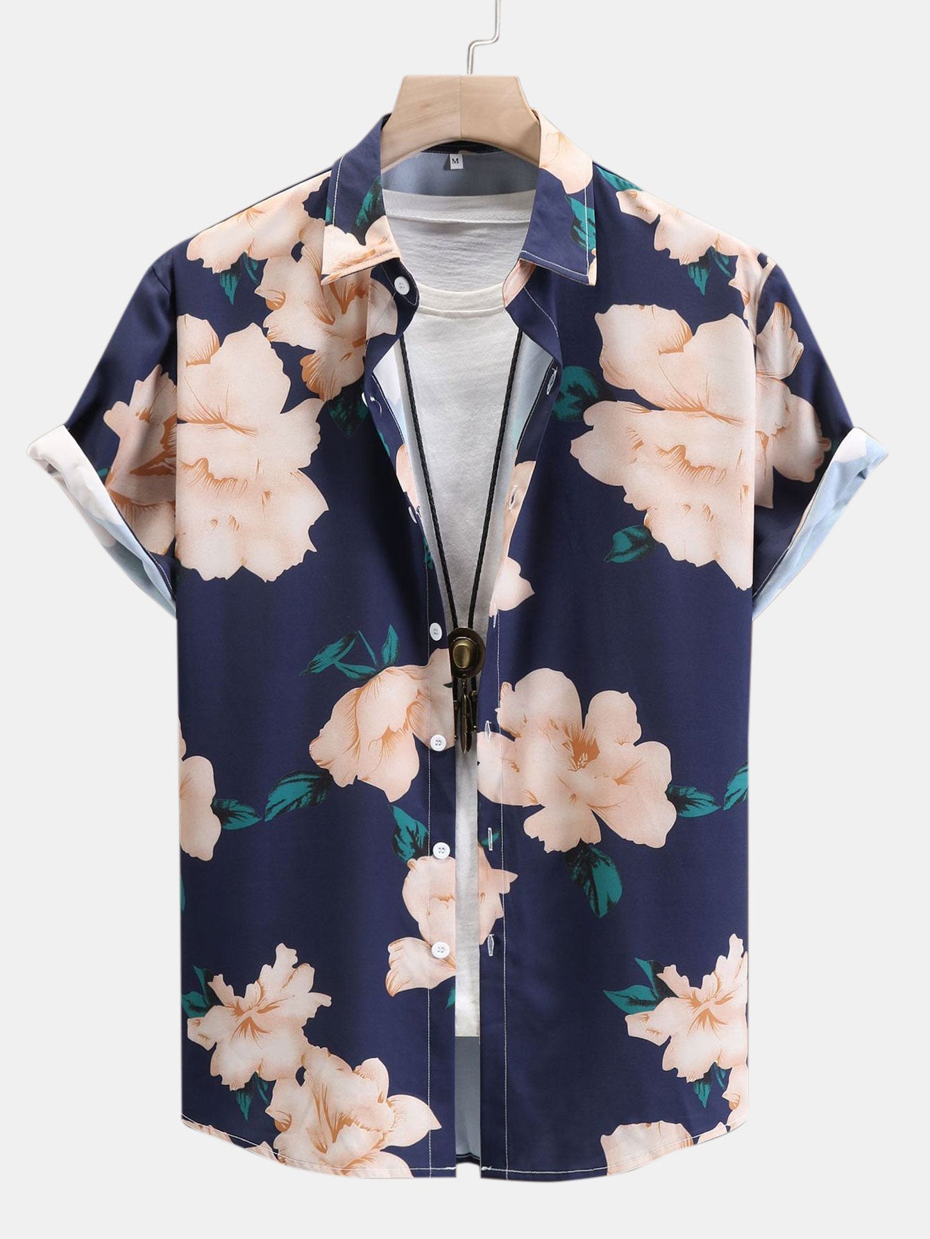 Button Up overhemd met bloemenprint