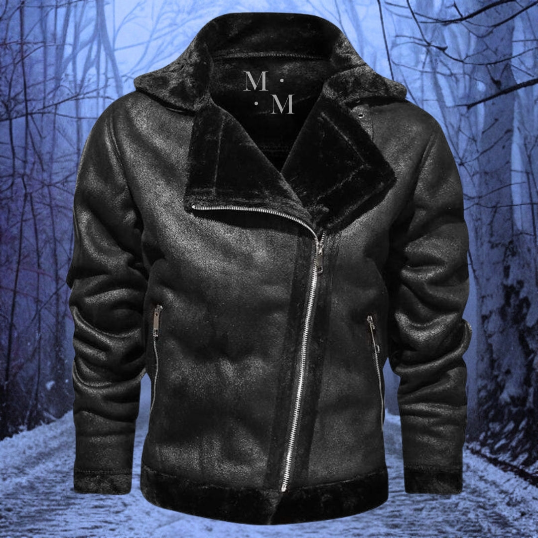 Ludwig™ Hoge Kwaliteit Warm Leren Jas