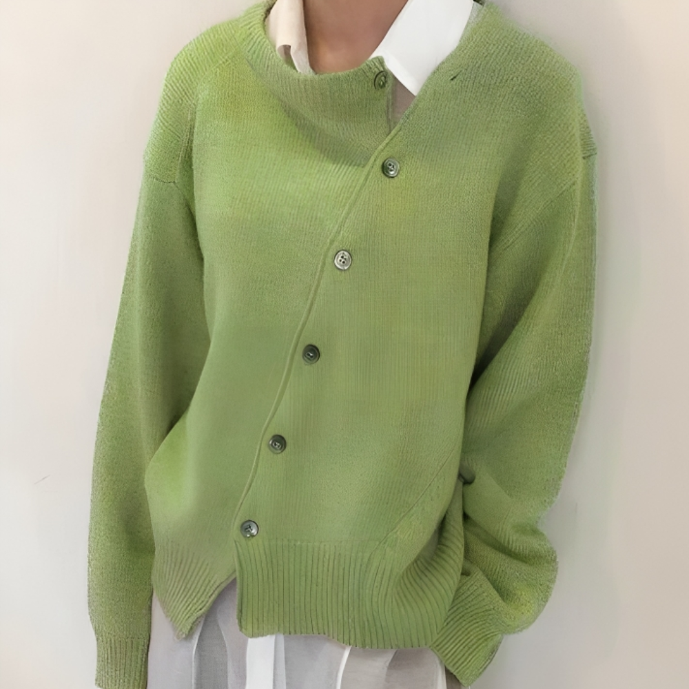 Stijlvolle los gebreide jas