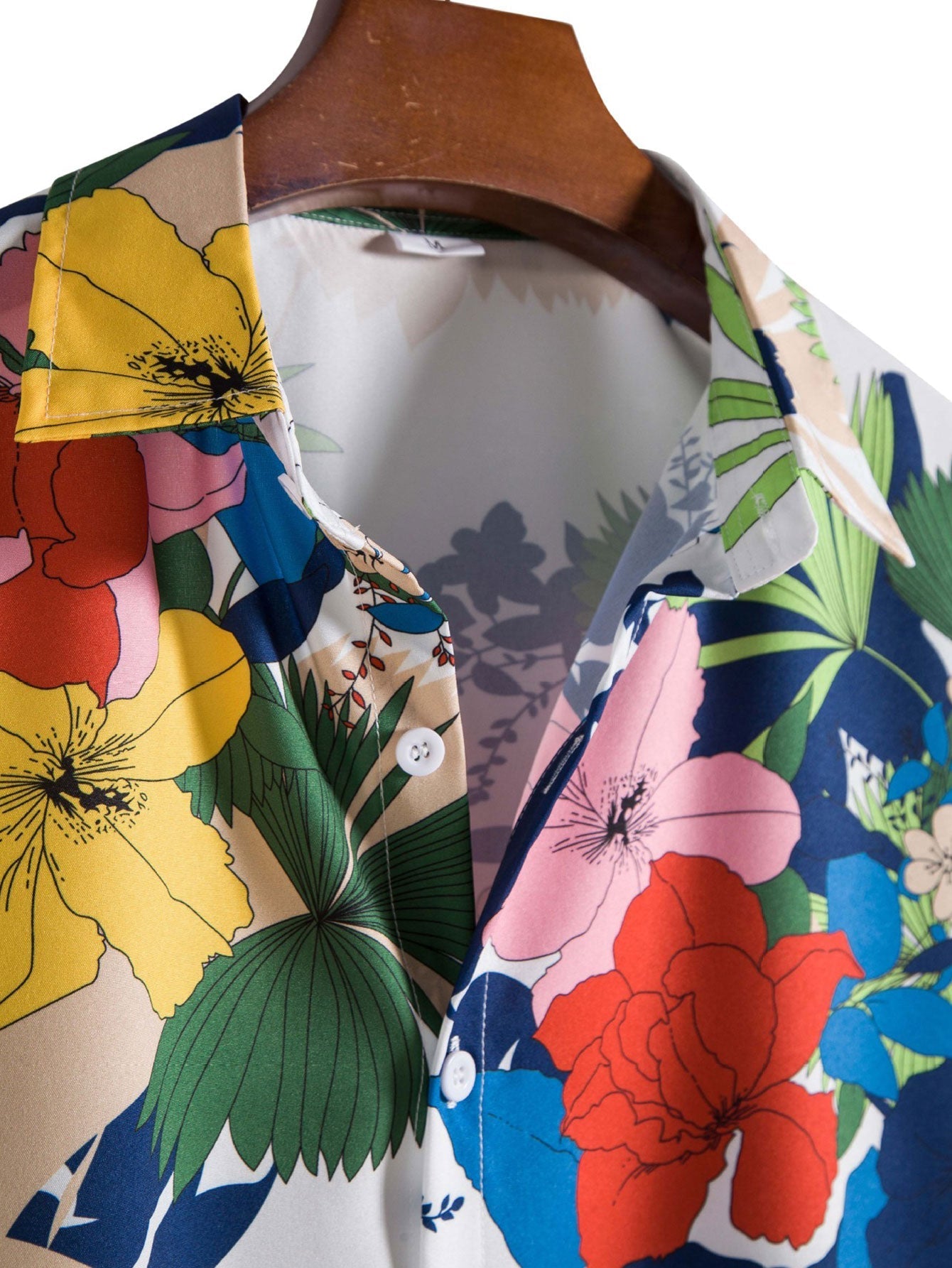 Overhemd met bloemenprint