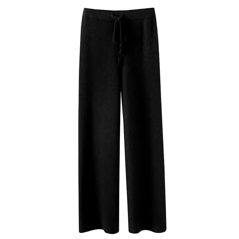 Broek met hoge taille Warme broek