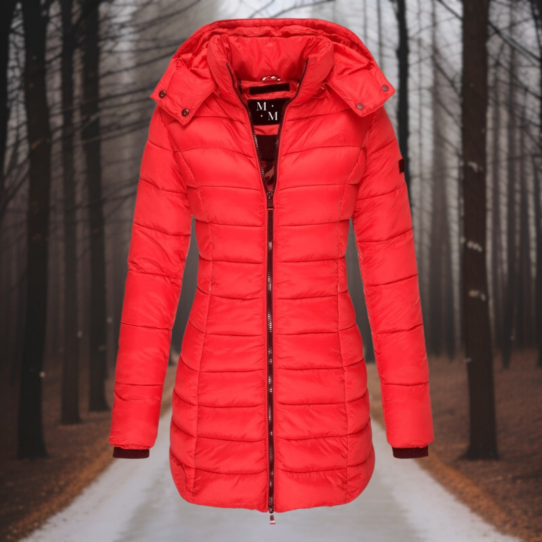 Warme katoenen winterjas