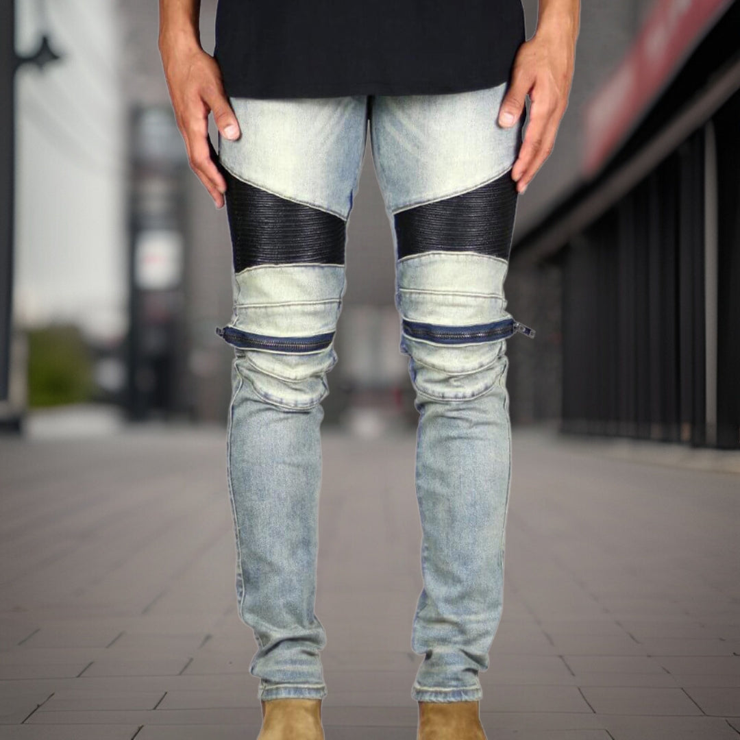 Teodor™ Premium Gestreepte Herenjeans