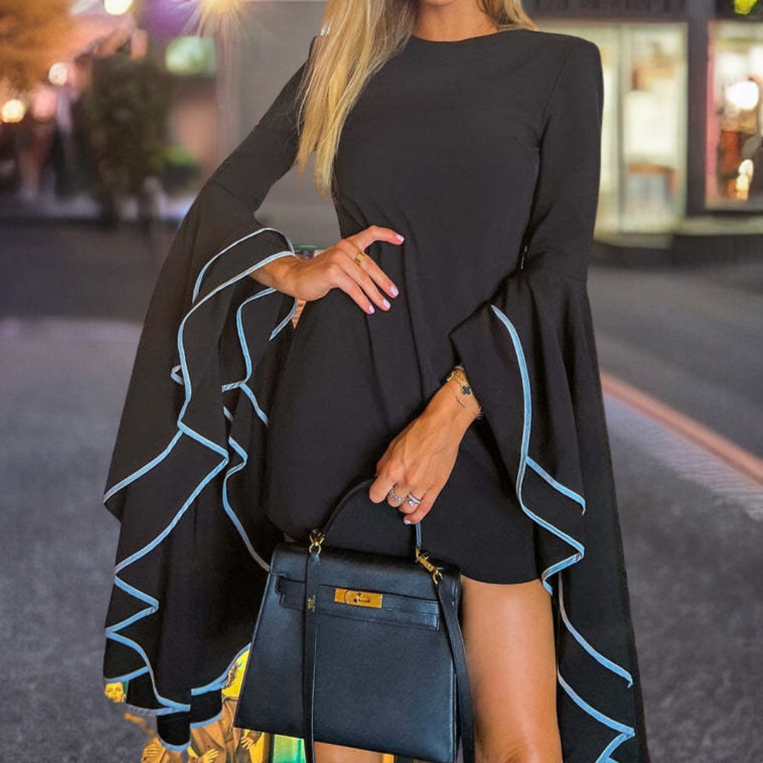 Gabriella™ jurk van hoge kwaliteit met fladderende mouwen