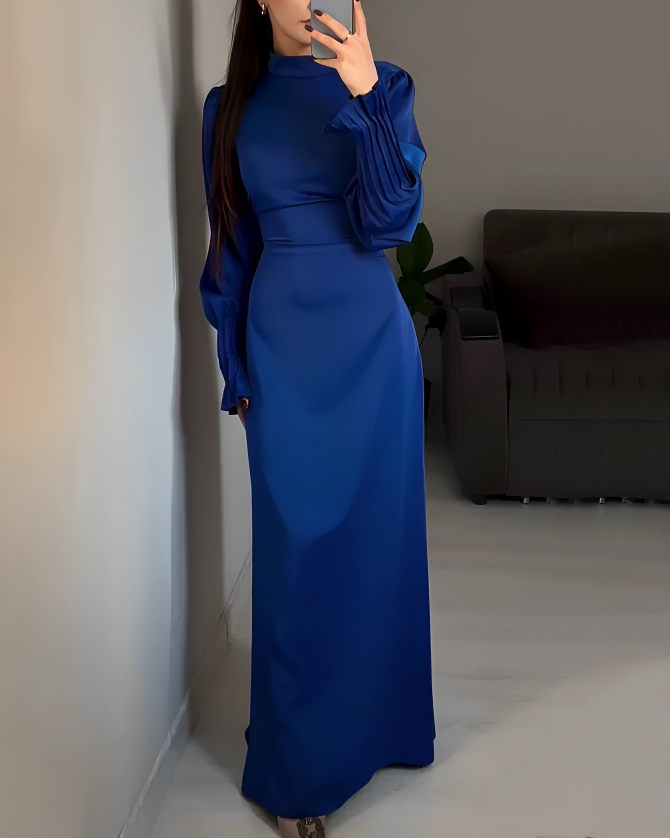 Elegante lange maxi-jurk voor vrouwen