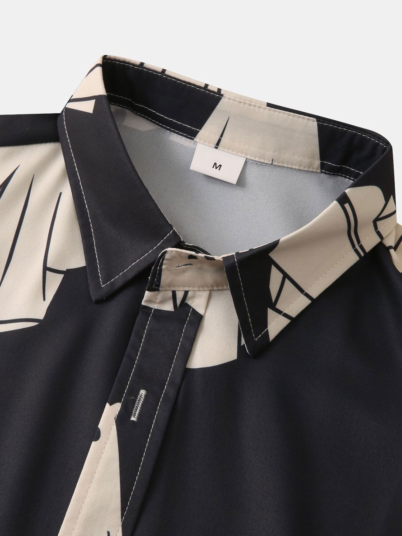 Shirt met spookprint