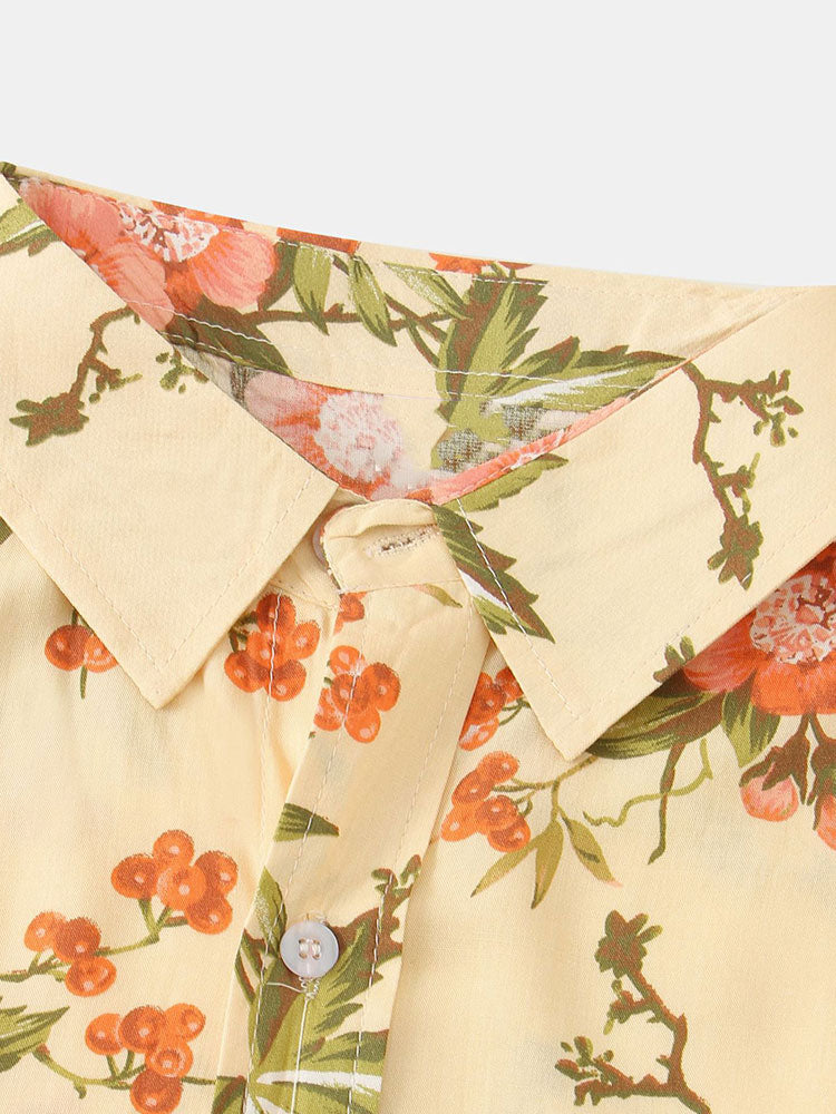 Shirt met bloemenprint